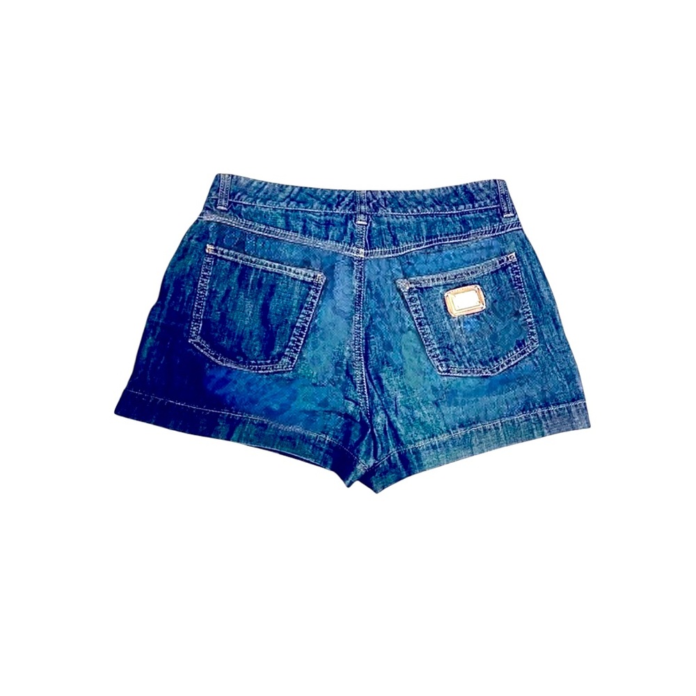 𝐃𝐎𝐋𝐂𝐄 & 𝐆𝐀𝐁𝐁𝐀𝐍𝐀 Dark Blue Jean Shorts